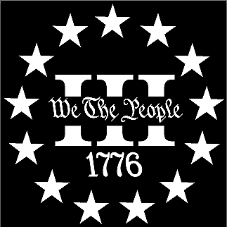 WE THE PEOPLE 1776- Trump Vinyl Decal