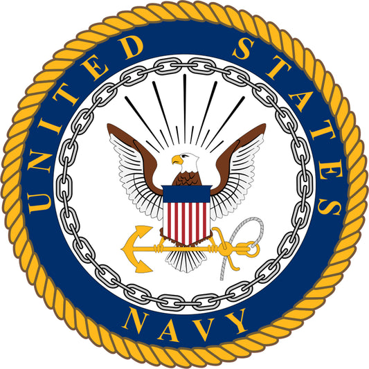 United States Military Navy Emblem Vinyl Decal