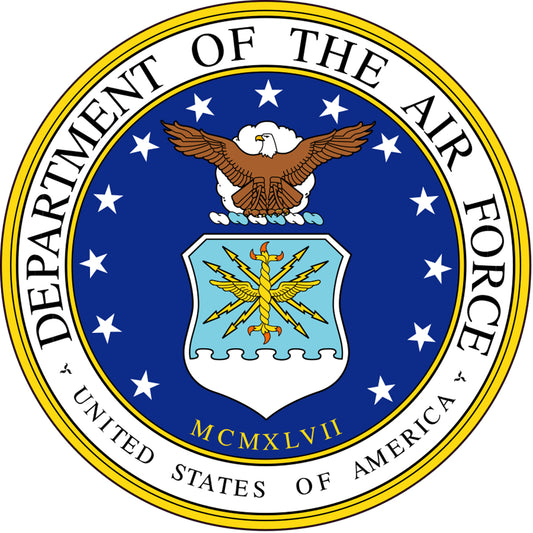 U.S. Military Air Force Emblem Vinyl Decal