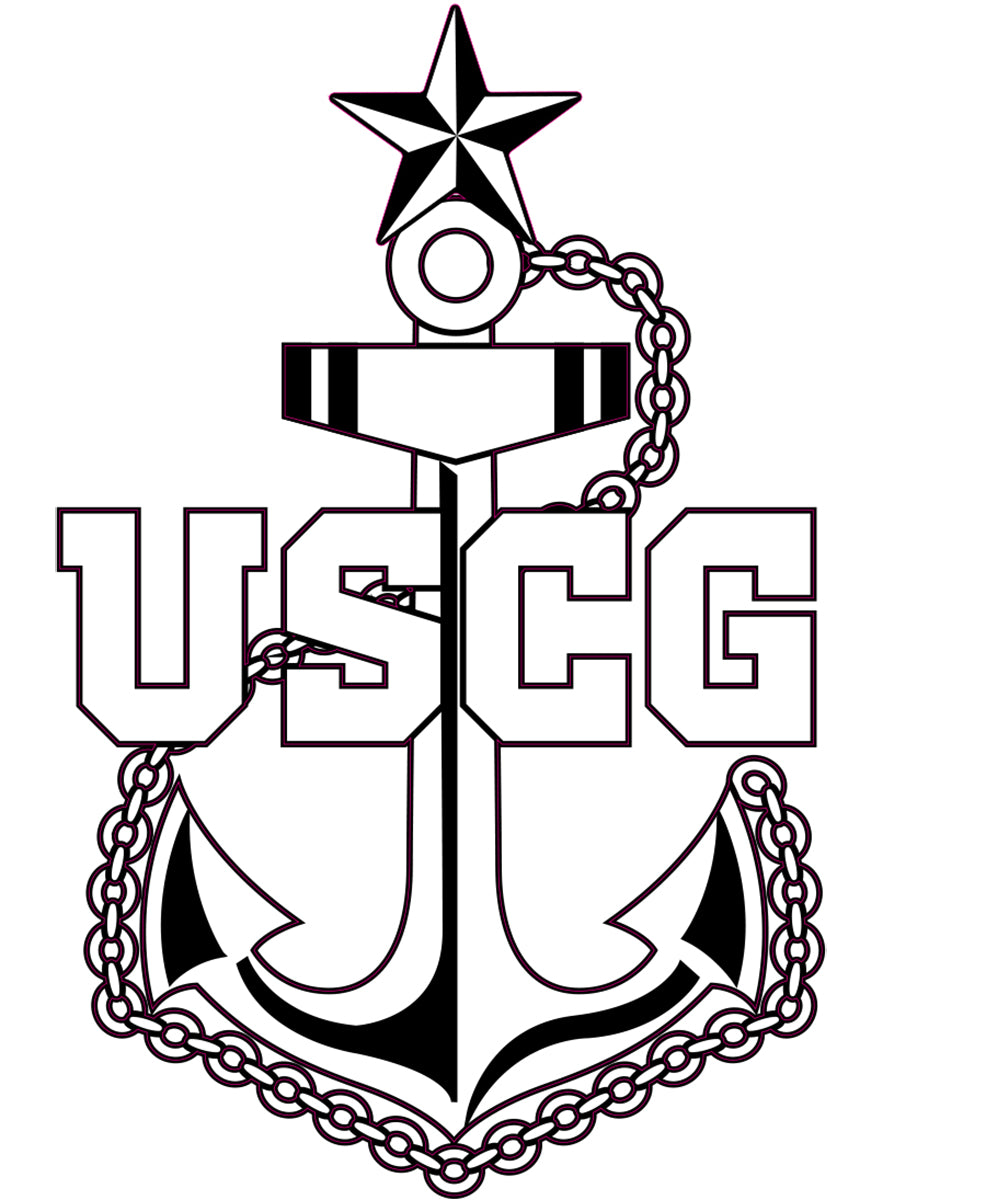 U.S. Military Coast Guard Vinyl Decal