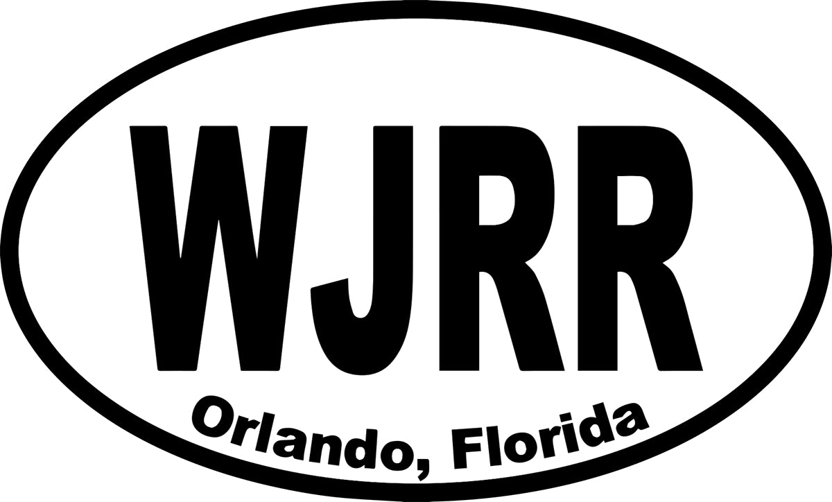 WJRR Radio Vinyl Decal