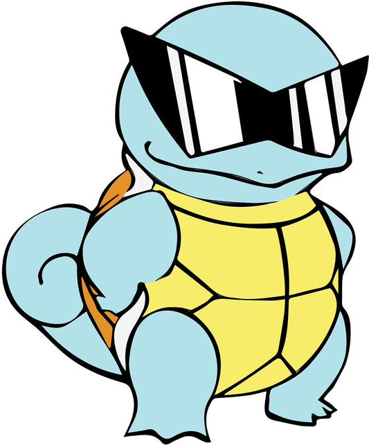 Squirtle Squad Vinyl Decal