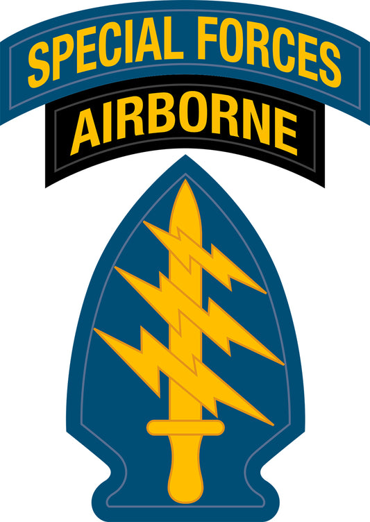 Us Special Forces Airborne Vinyl Decal