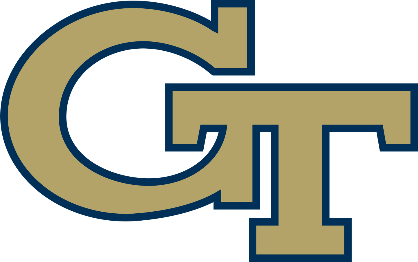 Georgia Tech Yellow Jackets NCAA - Vinilo adhesivo de fútbol para coche, camión, ventana y portátil