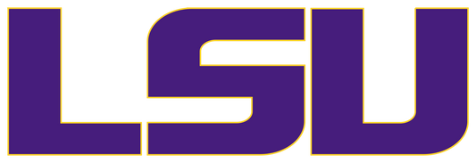 LSU Tigers NCAA Football Vinyl Decal for Car Truck Window Laptop