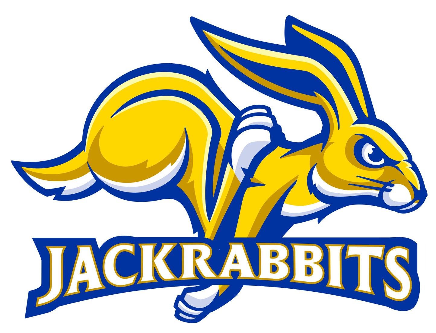 South Dakota State University Jackrabbits NCAA Football Vinyl Decal for Car Truck Window Laptop - DECALS OF AMERICA