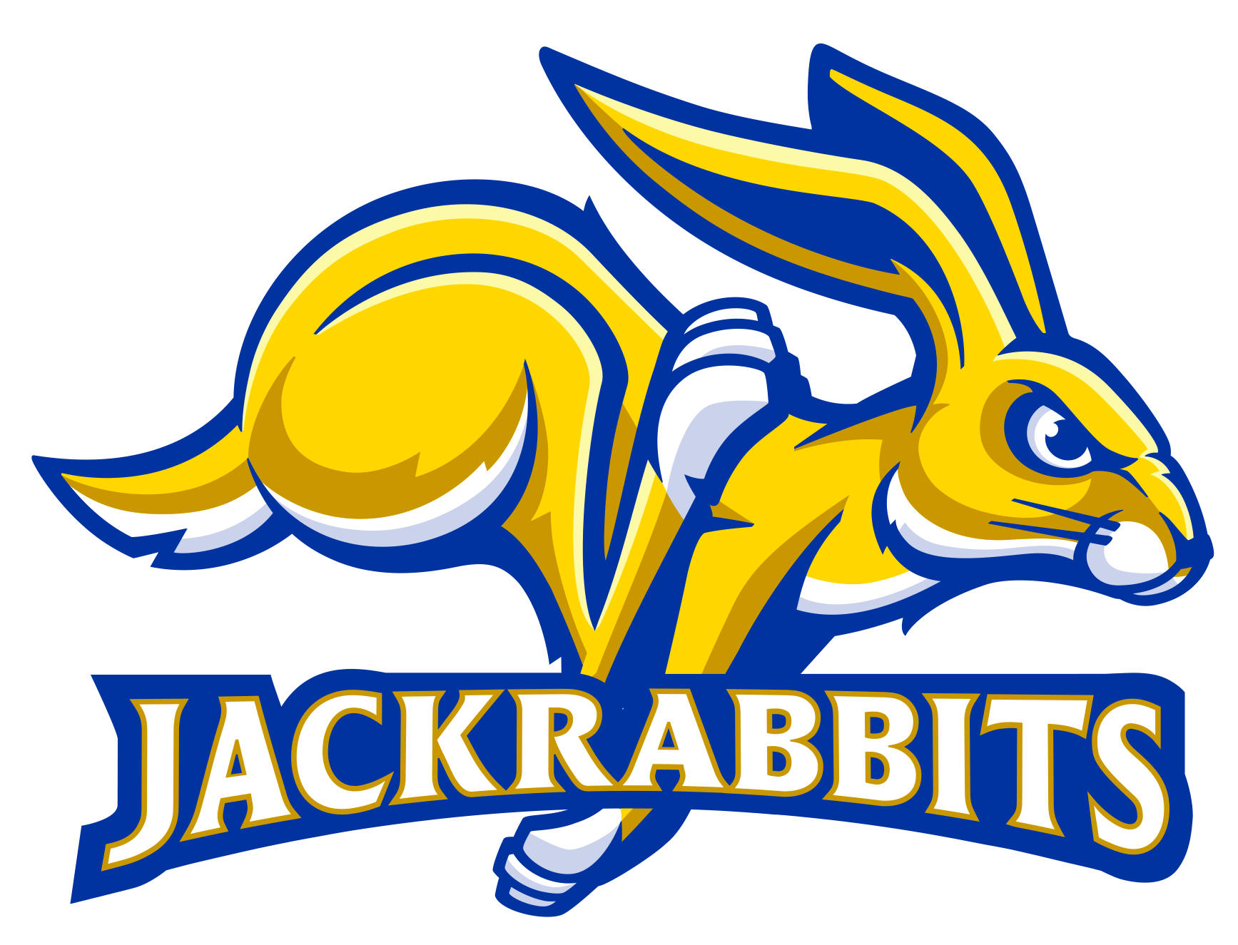 South Dakota State University Jackrabbits NCAA Football Vinyl Decal for Car Truck Window Laptop - DECALS OF AMERICA