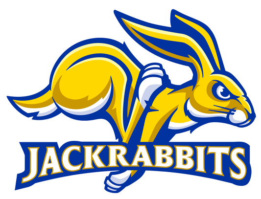 South Dakota State University Jackrabbits NCAA Football Vinyl Decal for Car Truck Window Laptop - DECALS OF AMERICA