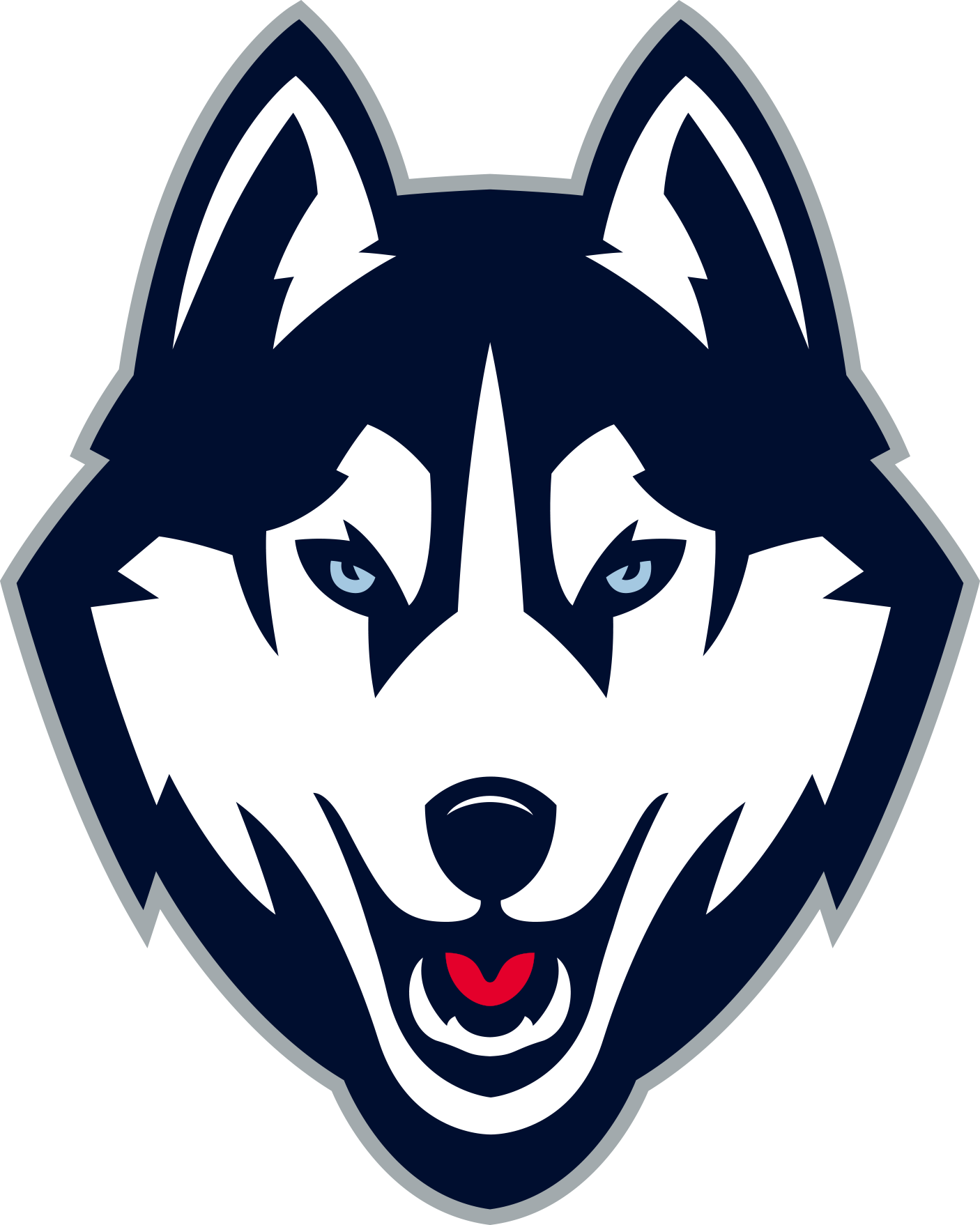 UConn Huskies NCAA Football Vinyl Decal for Car Truck Window Laptop