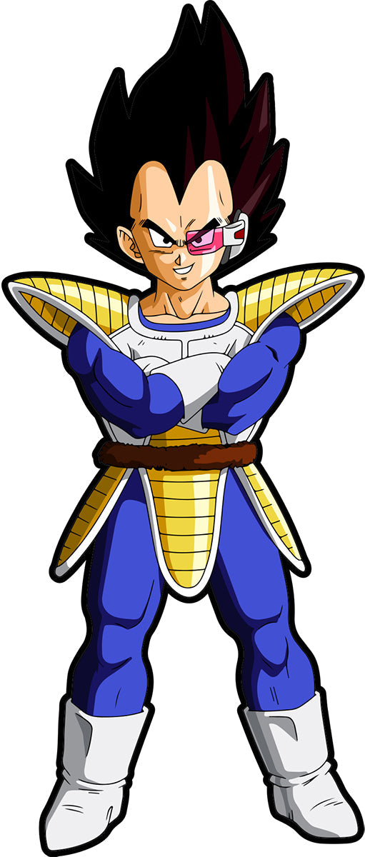 Vegeta Scouter Vinyl Decal 6 inches tall - DECALS OF AMERICA