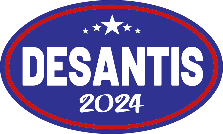 DESANTIS 2024 Vinyl Bumper Sticker | Presidential Election USA America Florida - DECALS OF AMERICA