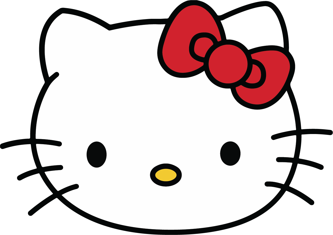 KITTY DECAL STICKER USA MADE TRUCK BIKE HELMET VEHICLE WINDOW WALL CAR - DECALS OF AMERICA