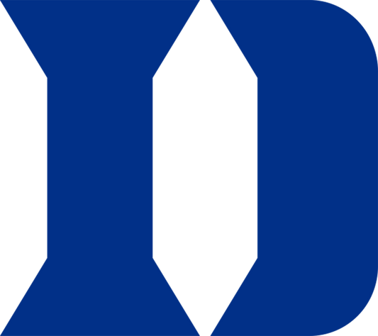 Duke Blue Devils NCAA Football Vinyl Decal for Car Truck Window Laptop