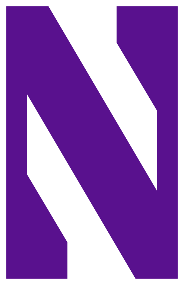 Northwestern Wildcats NCAA Football Vinyl Decal for Car Truck Window Laptop