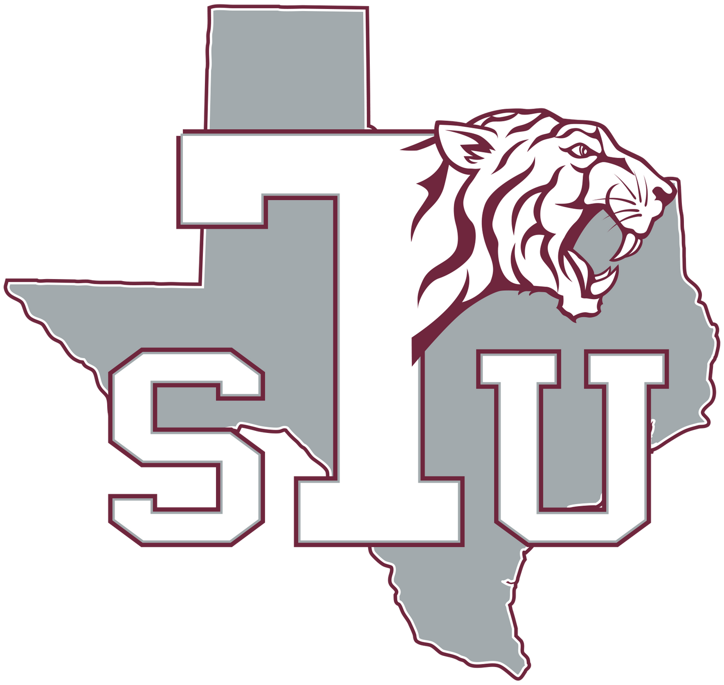 Texas Southern Tigers STU NCAA Football Vinyl Decal for Car Truck Window Laptop