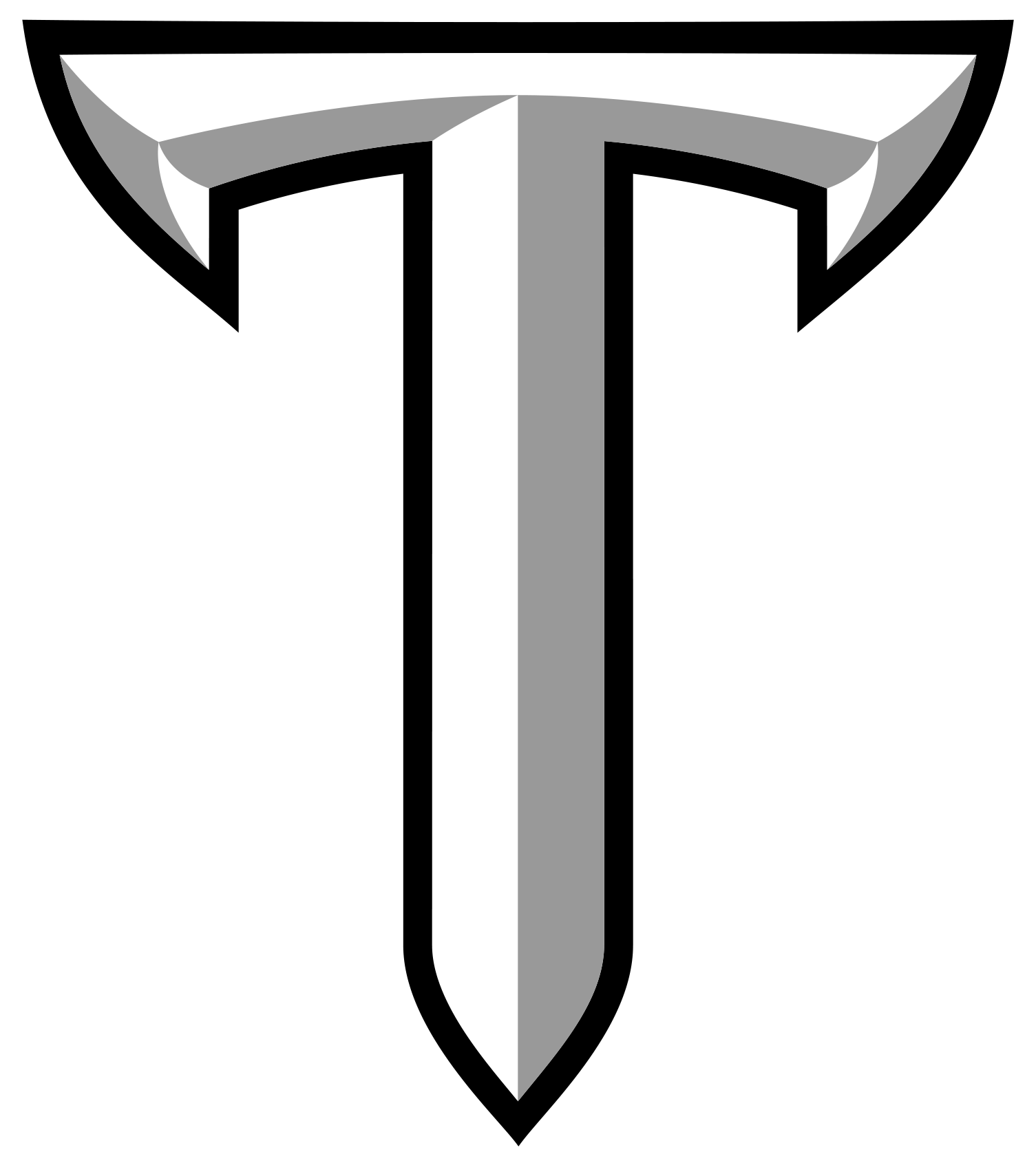 Troy Trojans NCAA Football Vinyl Decal for Car Truck Window Laptop - DECALS OF AMERICA