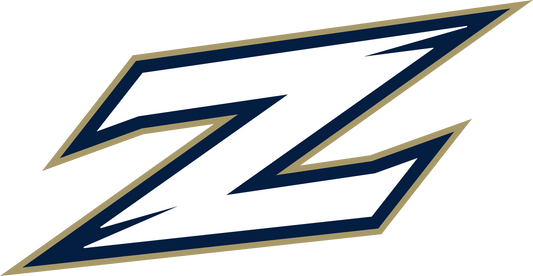 Akron Zips NCAA Football Vinyl Decal Car Truck Window Laptop