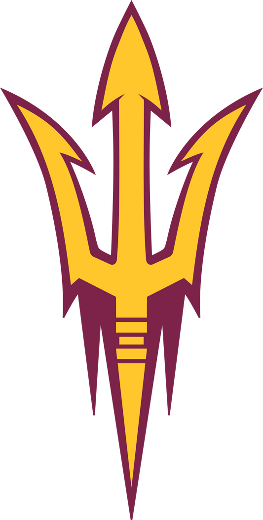 Arizona State University Sun Devils -NCAA -College Football Vinyl Decal for laptop, window or vehicle