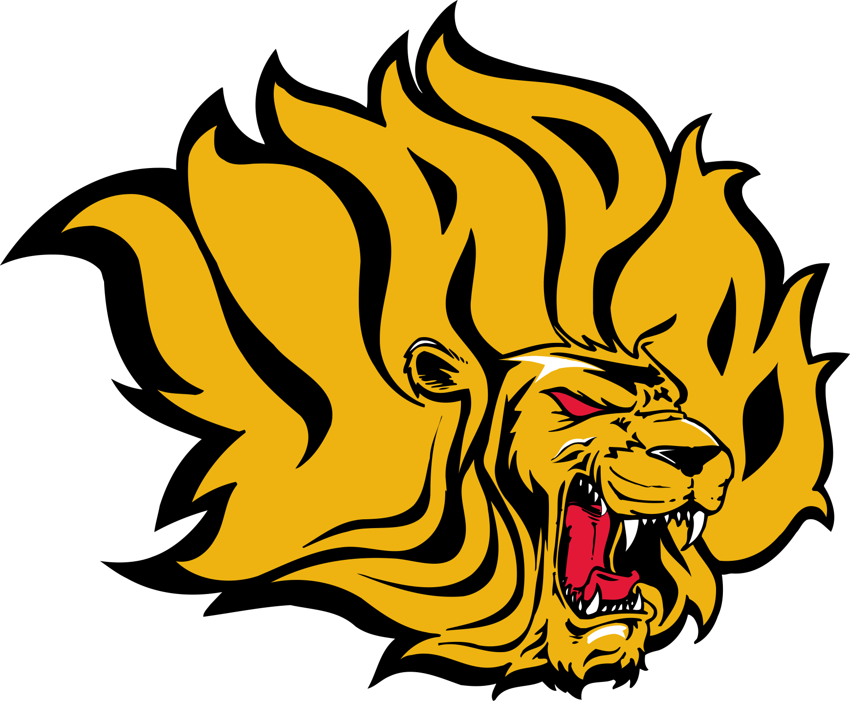 Arkansas–Pine Bluff Golden Lions NCAA Football Vinyl Sticker Car Truck Window Decal Laptop