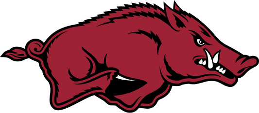 Arkansas Razorbacks NCAA Football Vinyl Sticker Car Truck Window Decal Laptop