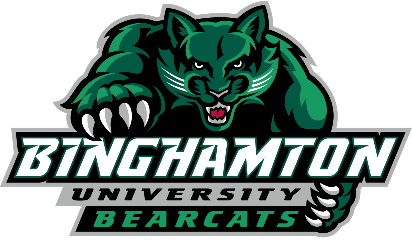 Binghamton Bearcats NCAA Football Vinyl Decal for Car Truck Window Laptop