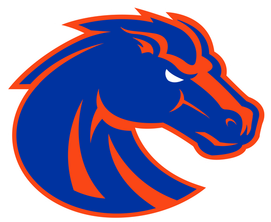 Boise State Broncos NCAA Football Vinyl Decal for Car Truck Window Laptop