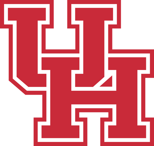 Houston Cougars NCAA Football Vinyl Decal for Car Truck Window Laptop