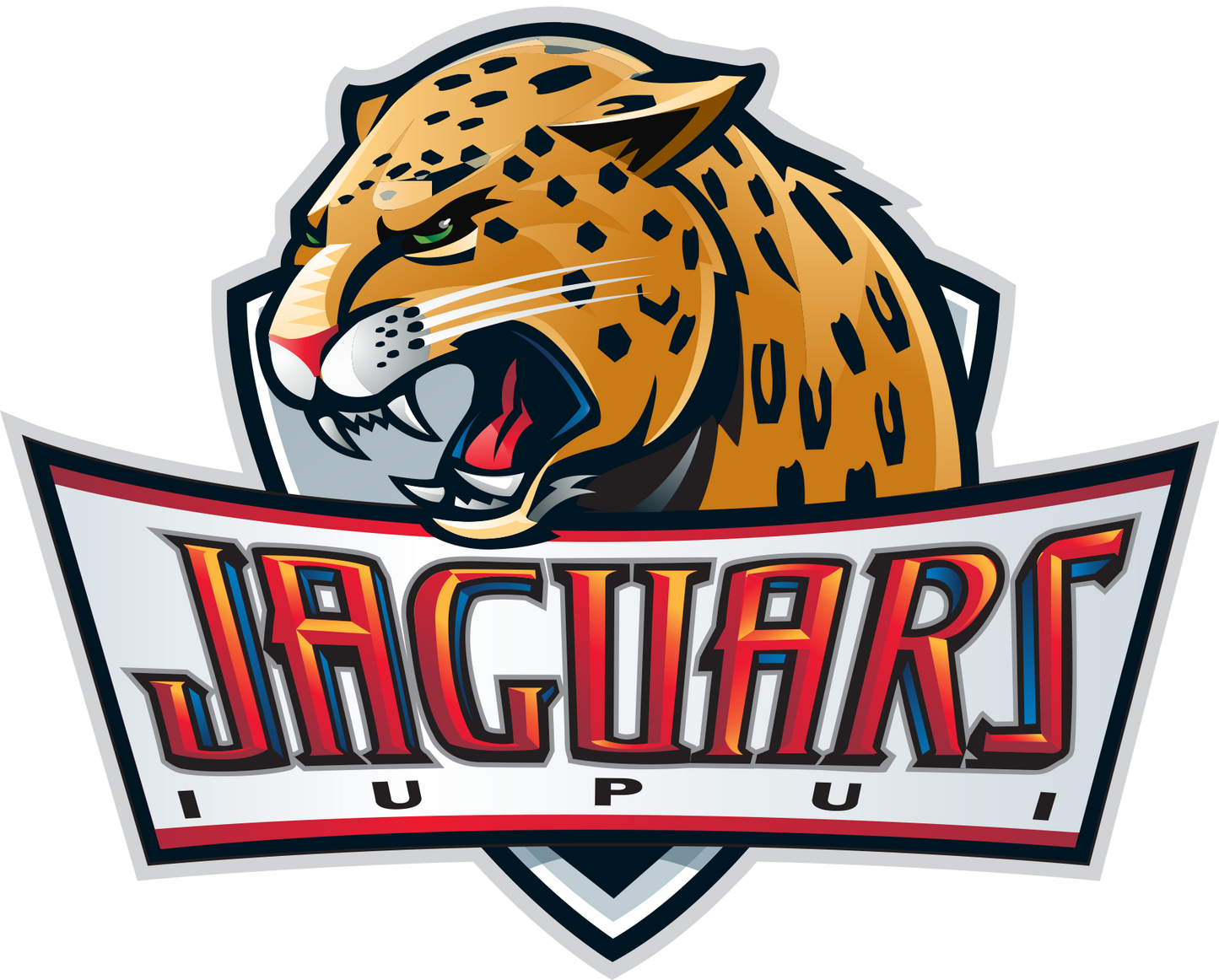 IUPUI Jaguars NCAA Football Vinyl Decal for Car Truck Window Laptop