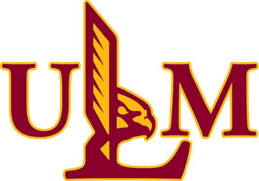 Louisiana–Monroe ULM Warkawks NCAA Football Vinyl Decal for Car Truck Window Laptop