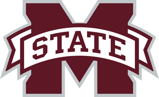 Mississippi State Bulldogs NCAA Football Vinyl Decal for Car Truck Window Laptop