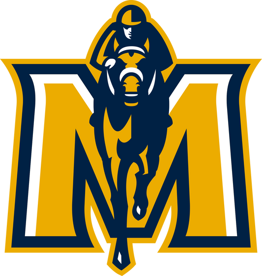 Murray State Racers NCAA Football Vinyl Decal for Car Truck Window Laptop