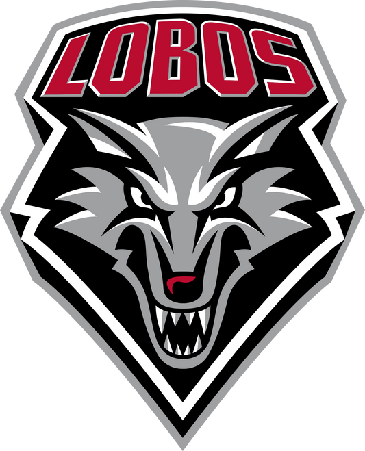 New Mexico Lobos NCAA Football Vinyl Decal for Car Truck Window Laptop