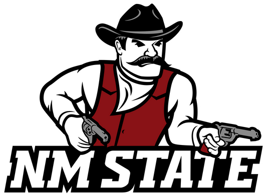 New Mexico State Aggies NCAA Football Vinyl Decal for Car Truck Window Laptop
