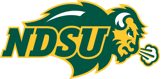 North Dakota State NDSU Bison NCAA Football Vinyl Decal for Car Truck Window Laptop