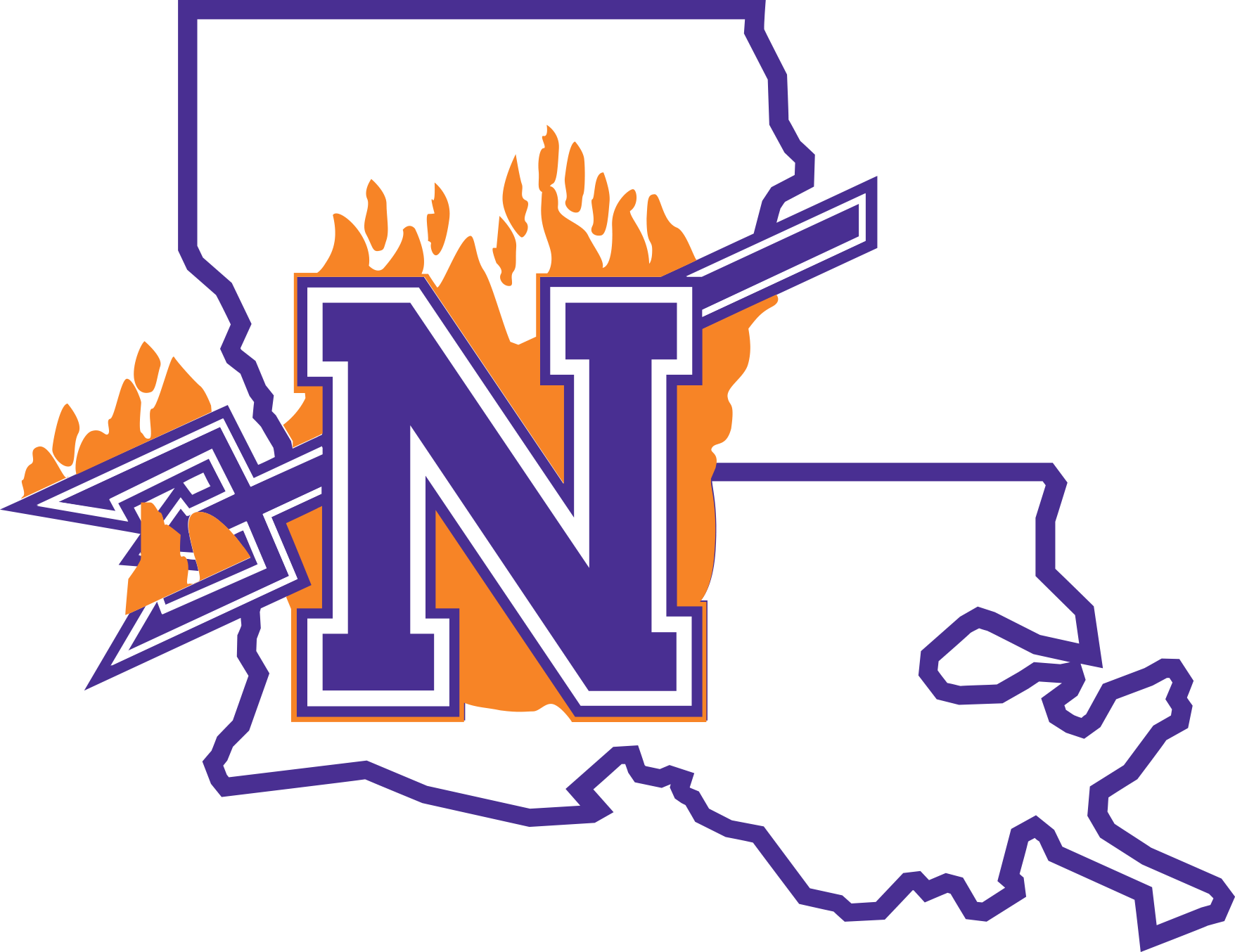 Northwestern State Demons NCAA Vinyl Decal for Car Truck Window Laptop