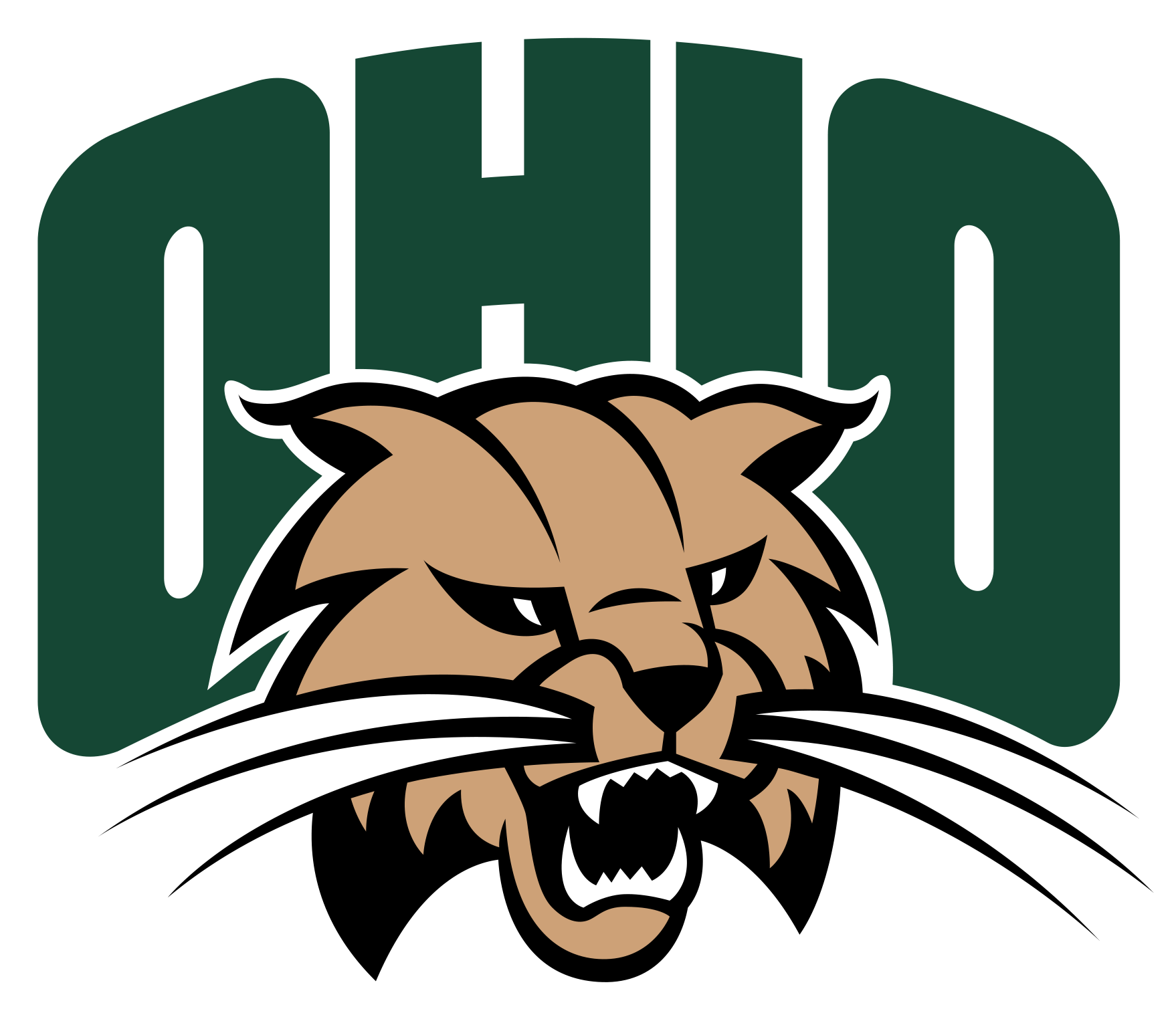 Ohio Bobcats NCAA Football Vinyl Decal for Car Truck Window Laptop - DECALS OF AMERICA