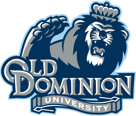 Old Dominion University Monarchs NCAA Football Vinyl Decal for Car Truck Window Laptop