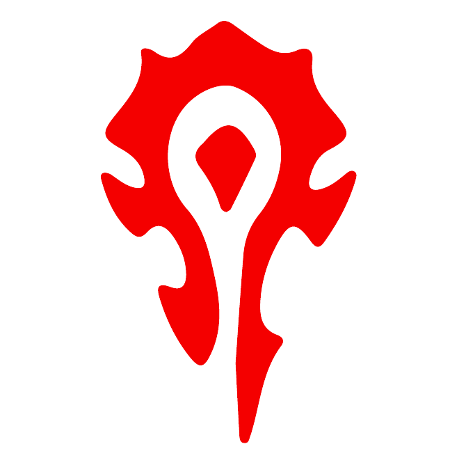 Red Horde 5" Decal Sticker World of Warcraft WoW window bumper laptop US SELLER - DECALS OF AMERICA