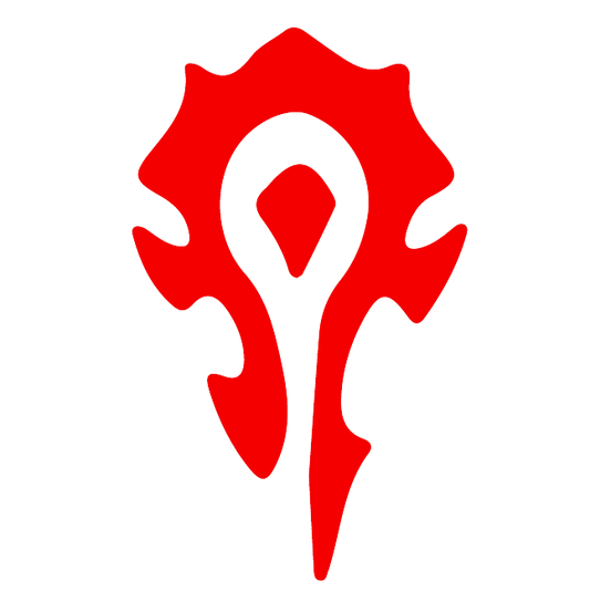 Red Horde 5" Decal Sticker World of Warcraft WoW window bumper laptop US SELLER - DECALS OF AMERICA
