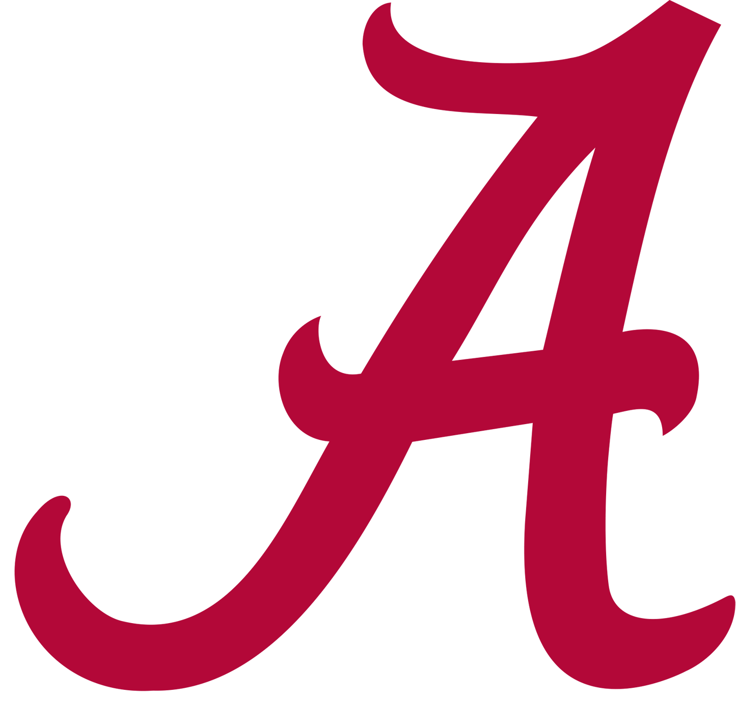 University of Alabama “A” Vinyl Decal