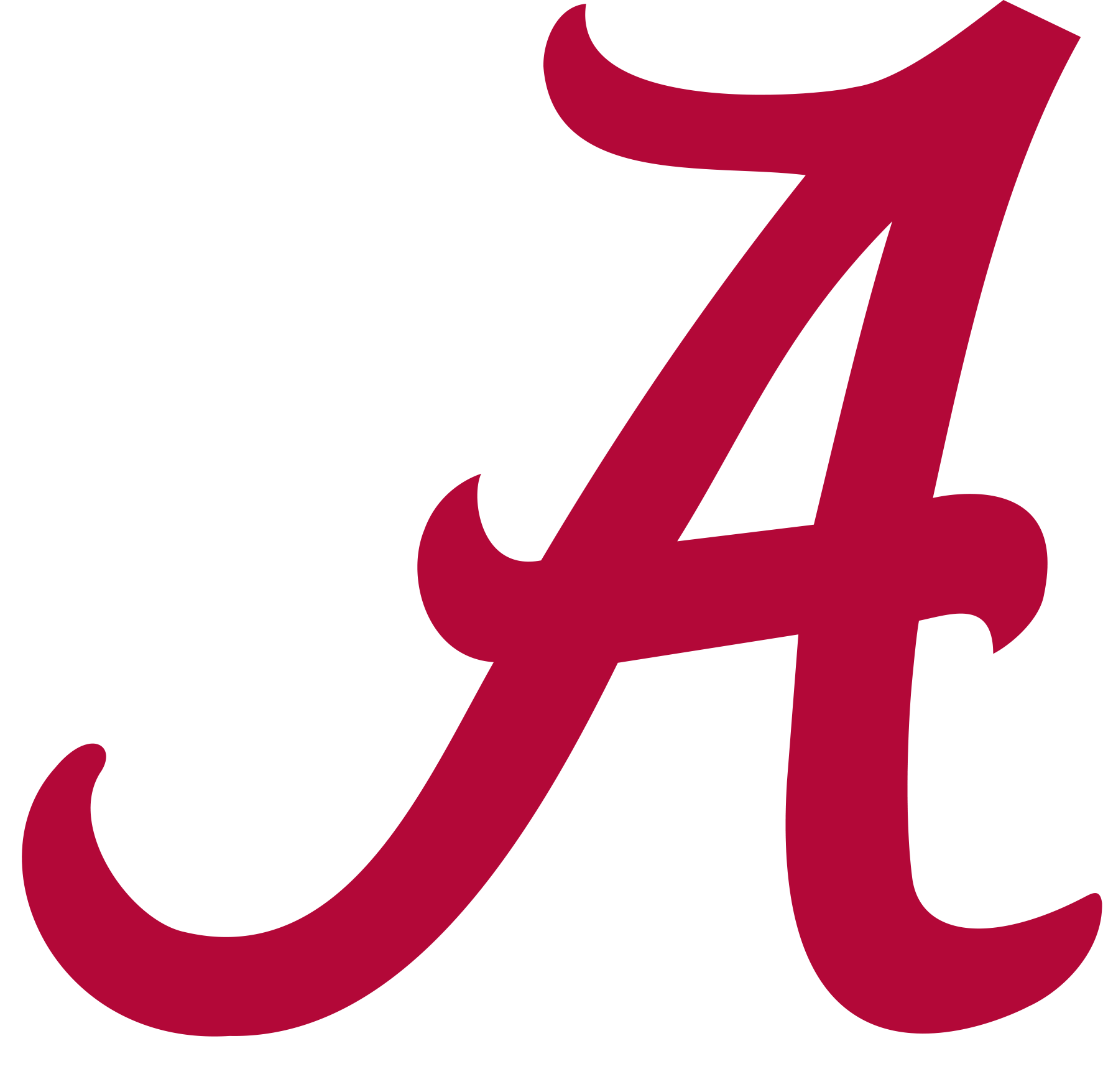 University of Alabama “A” Vinyl Decal