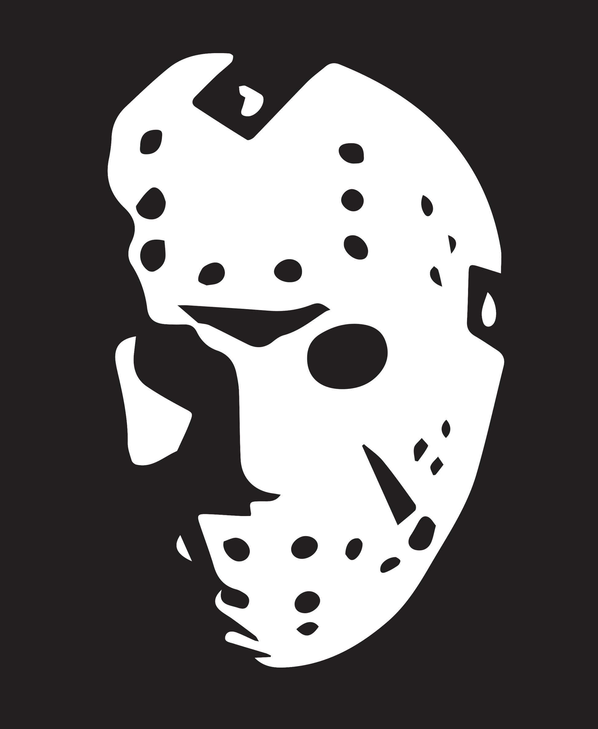 JASON MASK Friday the 13th